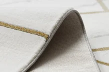 Kusový koberec Emerald geometric 1012 cream and gold