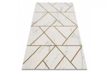 Kusový koberec Emerald geometric 1012 cream and gold