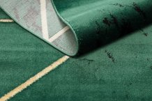 Kusový koberec Emerald geometric 1012 green and gold