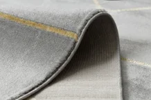 Kusový koberec Emerald geometric 1012 grey and gold