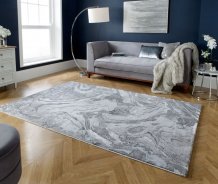 Kusový koberec Eris Marbled Silver