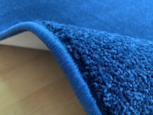 Kusový koberec Eton Lux tmavě modrý kruh