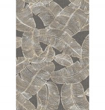 Kusový koberec Feath graphite