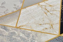 Kusový koberec Flair 105610 Noble Black Grey Gold – na ven i na doma