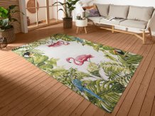 Kusový koberec Flair 105616 Tropical Birds Multicolored – na ven i na doma