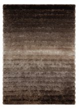 Kusový koberec Flim 007-B3 Stripes brown