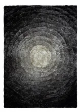 Kusový koberec Flim 008-B2 Circles grey