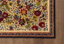 Kusový koberec Floriana cream