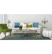 Kusový koberec Focus lime