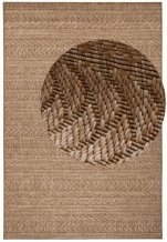 Kusový koberec Forest 103995 Beige/Brown – na ven i na doma