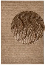 Kusový koberec Forest 103995 Beige/Brown – na ven i na doma