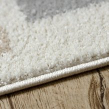 Kusový koberec Fusion 0213 white/dark pink