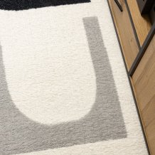 Kusový koberec Fusion 0213 white/dark pink