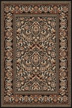 Kusový koberec Galio černý