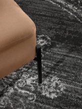 Kusový koberec Gloria Lydia 106253 Grey kruh