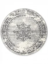 Kusový koberec Gloria Lydia 106254 Creme Grey kruh