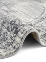 Kusový koberec Gloria Lydia Creme Grey kruh