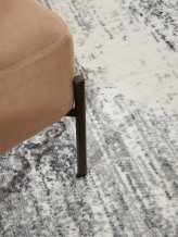 Kusový koberec Gloria Lydia Creme Grey kruh