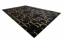 Kusový koberec Gloss 407C 86 black/gold