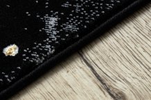 Kusový koberec Gloss 410A 86 3D mramor black/gold