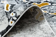 Kusový koberec Gloss 528A 58 3D mramor ivory/black