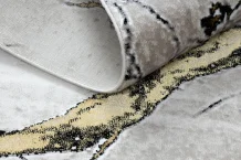 Kusový koberec Gloss 529A 53 3D mramor ivory/beige