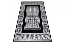 Kusový koberec Gloss 6776 85 greek black/ivory
