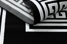 Kusový koberec Gloss 6776 85 greek black/ivory