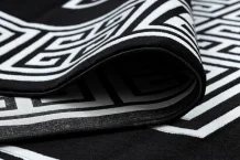 Kusový koberec Gloss 6776 85 greek black/ivory