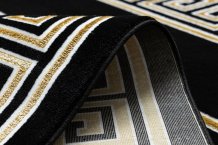 Kusový koberec Gloss 6776 86 greek black/gold