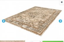 Kusový koberec Granny beige