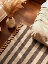 Kusový koberec Handloom 106334 Playa White Black