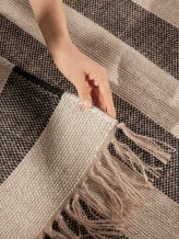 Kusový koberec Handloom 106334 Playa White Black