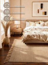 Kusový koberec Handloom 106335 Fjord Natural Gold