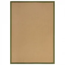 Kusový koberec Herringbone Border Kira Green
