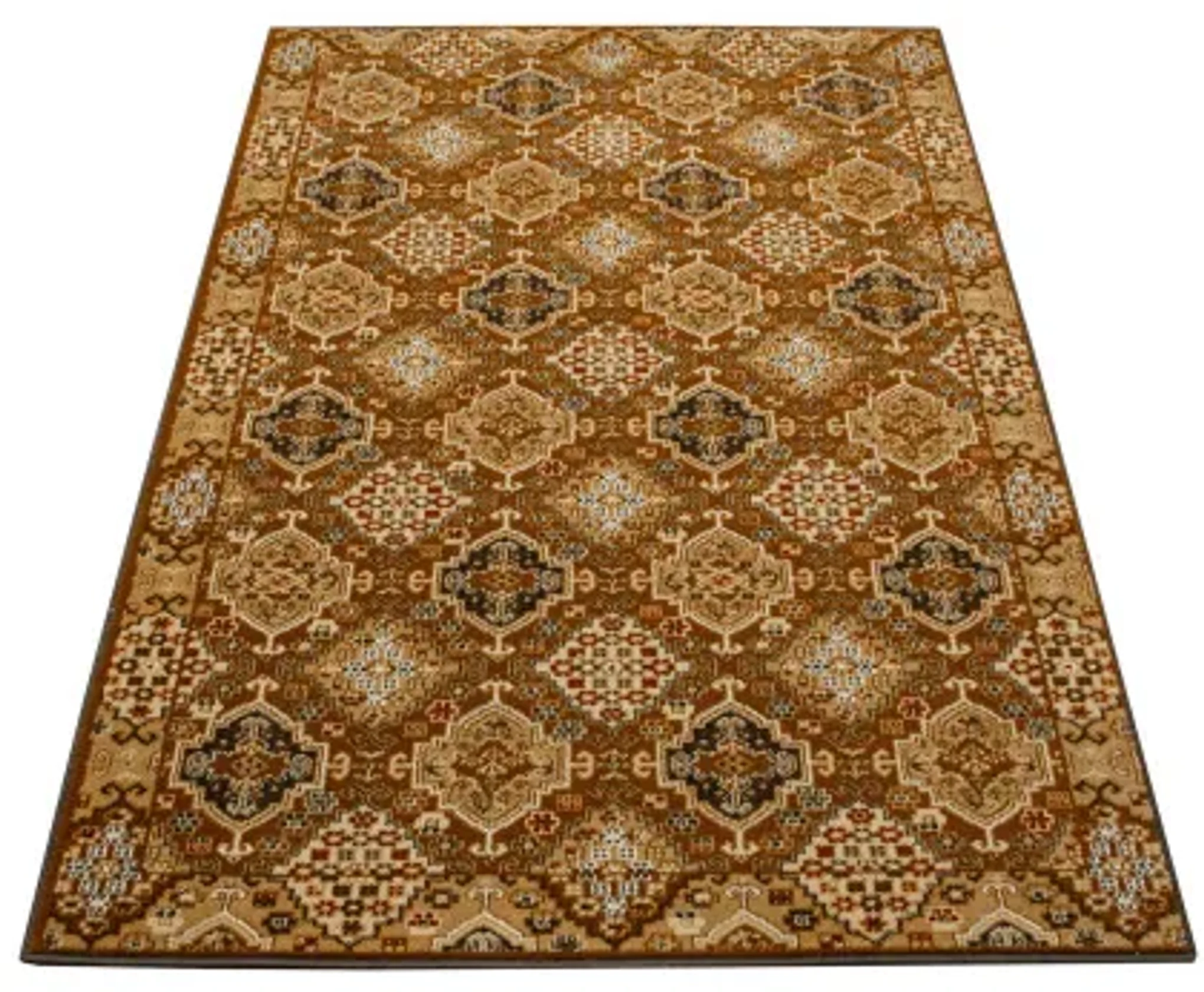 Kusový koberec Ines light brown