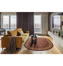 Kusový koberec Itamar ruby ovál