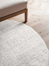 Kusový koberec Jaipur 106325 White kruh