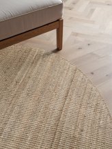 Kusový koberec Jaipur Grey/Brown kruh