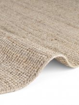 Kusový koberec Jaipur Ivory/White kruh