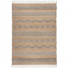 Kusový koberec Jubilant Medina Jute Natural/Grey