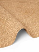Kusový koberec Jute Braided 106005 Gold ovál