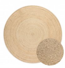 Kusový koberec Jute Braided 106007 Ivory