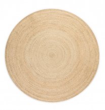 Kusový koberec Jute Braided 106007 Ivory kruh