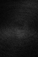 Kusový koberec Jute Braided 106322 Black kruh