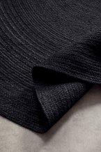 Kusový koberec Jute Braided 106322 Black kruh