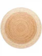 Kusový koberec Jutta 106226 Natur Gold/Ivory kruh
