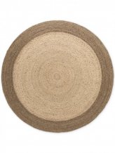 Kusový koberec Jutta Natur Ivory/Grey/Beige kruh