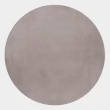 Kusový koberec kruh Pouffy 5100 beige