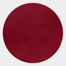 Kusový koberec kruh Pouffy 5100 red
